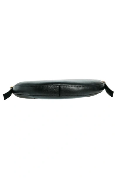 Shop Madewell Mini The Essential Convertible Top Handle Crossbody Bag In True Black