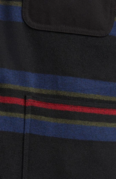 Shop Carhartt Oregon Jacket In Starco Stripe Black