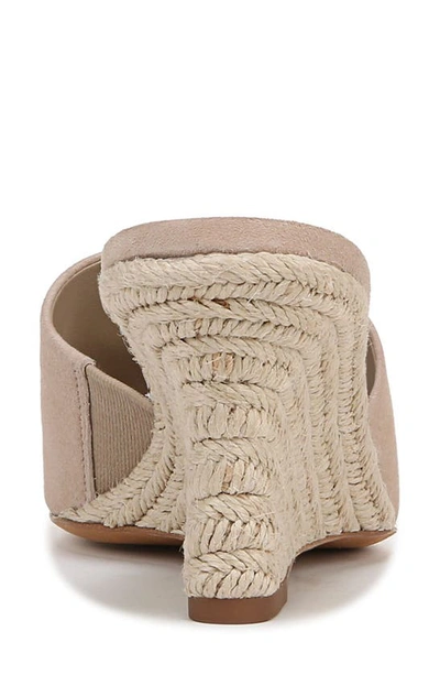 Shop Vince Pia Wedge Sandal In Taupeclay