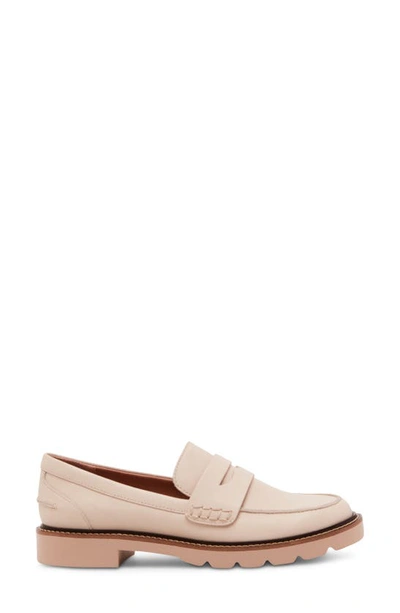 Blondo Waterproof Penny Loafer In Bone Leather