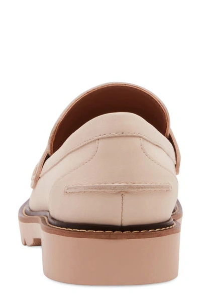 Shop Blondo Waterproof Penny Loafer In Bone Leather