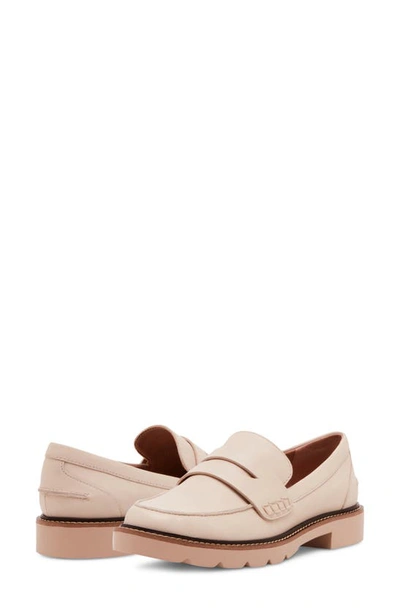 Blondo Waterproof Penny Loafer In Bone Leather