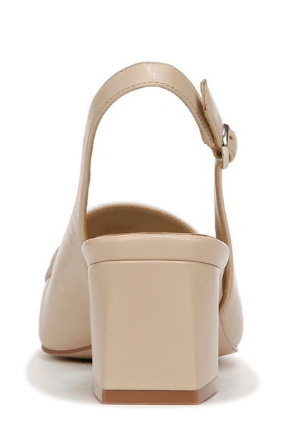 Shop 27 Edit Naturalizer Hunny Slingback Pump In Tan / Warm White Leather
