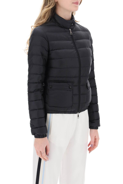 Shop Moncler Lens Foldable Puffer Jacket In Black