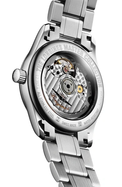 Longines Master Automatic Bracelet Watch, 34mm In Champagne