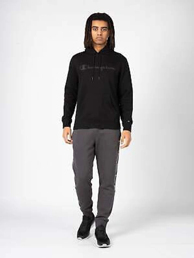 Pre-owned Champion Sweatshirt Hoodie - 218282 - Schwarz