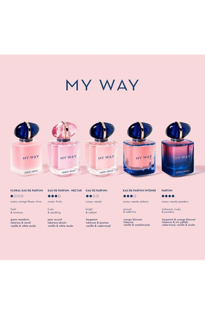 Armani Collezioni My Way Eau De Parfum Nectar 3 oz Eau De Parfum Spray