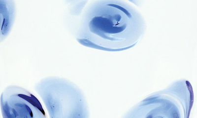 Vietri Drop Wine Glass In Blue