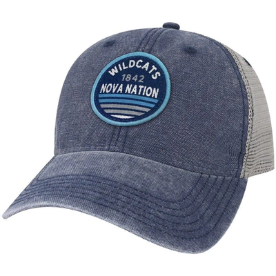 Shop Legacy Athletic Navy Villanova Wildcats Sunset Dashboard Trucker Snapback Hat