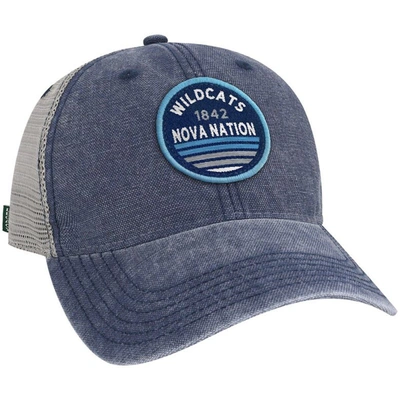 Shop Legacy Athletic Navy Villanova Wildcats Sunset Dashboard Trucker Snapback Hat