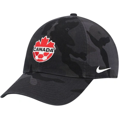 Shop Nike Camo Canada Soccer Campus Adjustable Hat