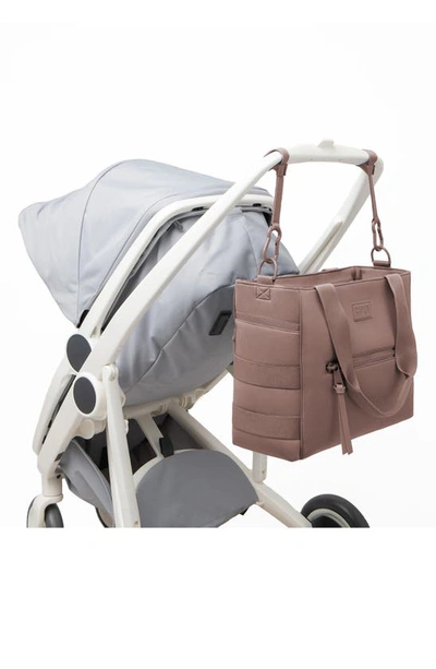 Shop Dagne Dover Large Wade Diaper Tote In Dune