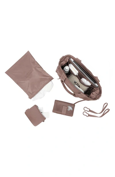 Dagne Dover Large Wade Diaper Tote In Dune