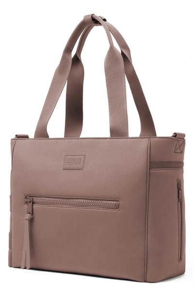 Shop Dagne Dover Large Wade Diaper Tote In Dune