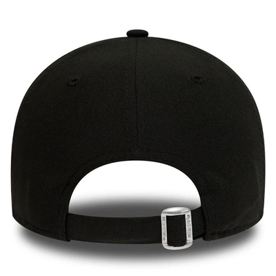 Shop New Era Black Tottenham Hotspur Logo Repreve 9forty Adjustable Hat