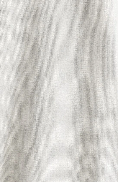 Herno Cotton Knit Zip Cardigan In 1315 Stone