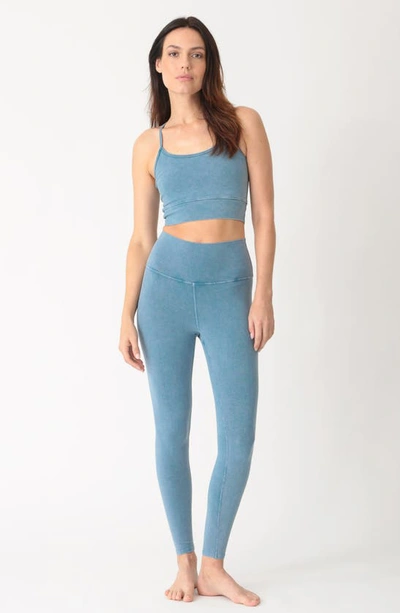 Shop Electric & Rose Sunset Leggings In Stone Blue