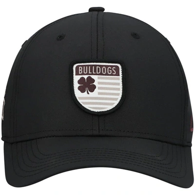 Shop Black Clover Black Mississippi State Bulldogs Nation Shield Snapback Hat