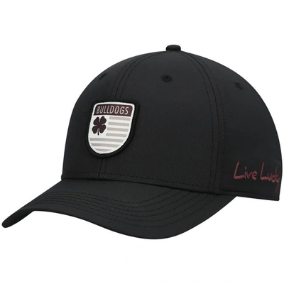 Shop Black Clover Black Mississippi State Bulldogs Nation Shield Snapback Hat