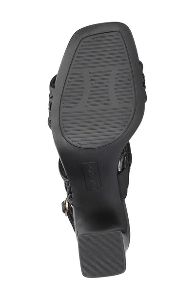 Bella Vita Xannon Block Heel Slingback Sandal In Black