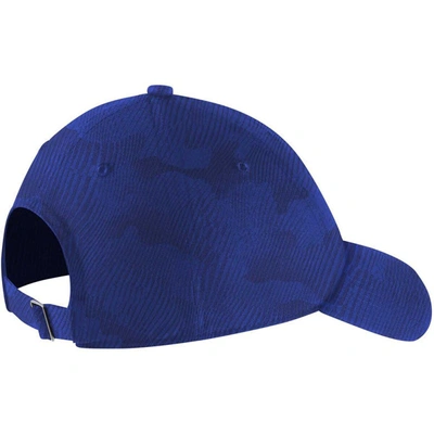 Shop Nike Royal Uswnt Campus Performance Adjustable Hat