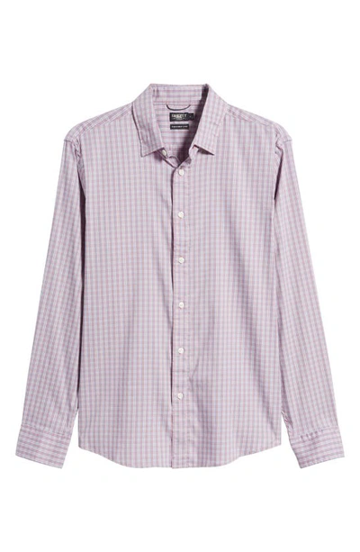 Shop Faherty The Movement Button-up Shirt In Lakeside Rose Plaid