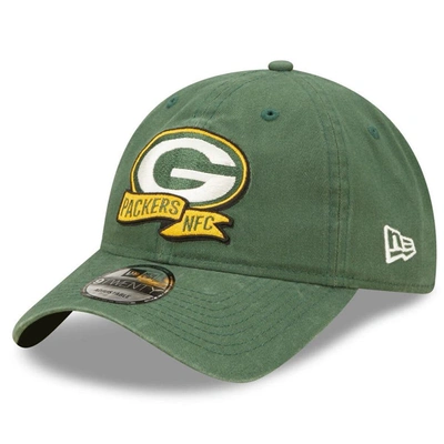 Shop New Era Youth   Green Bay Packers 2022 Sideline Adjustable 9twenty Hat