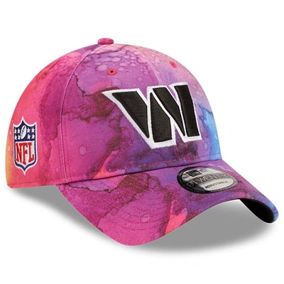 Shop New Era Youth  Pink Washington Commanders 2022 Nfl Crucial Catch 9twenty Adjustable Hat