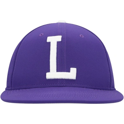 Shop Nike Purple Lsu Tigers Aero True Baseball Performance Fitted Hat