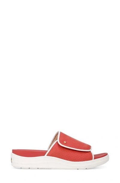 Shop Dr. Scholl's Time Off Sandal In Vintage Red