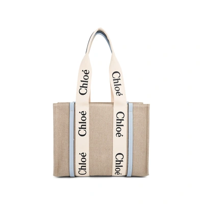 Shop Chloé Chloe Medium Woody Tote Bag