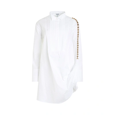 Shop Loewe Chain Shirt Dress