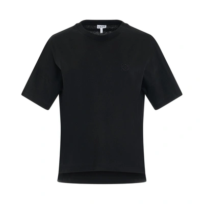 Shop Loewe Anagram Boxy Fit T-shirt