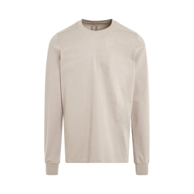 Shop Rick Owens Long Sleeve Short Sweatshirt