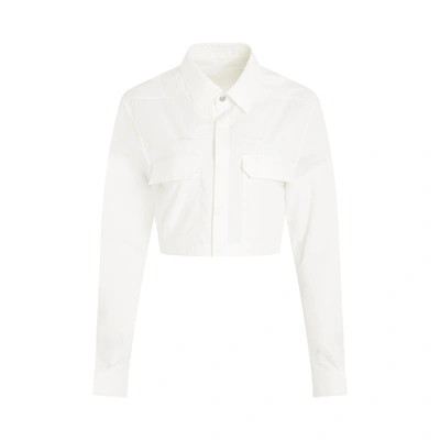 Shop Rick Owens Cropped Outershirt