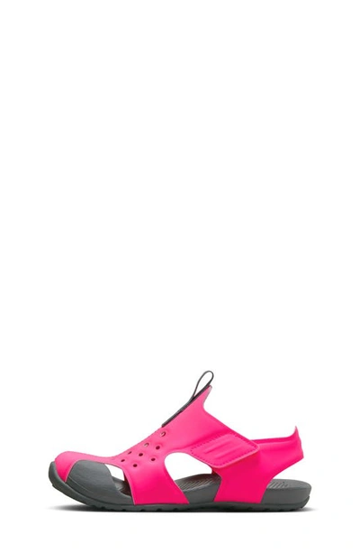 Shop Nike Sunray Protect 2 Sandal In Hyper Pink