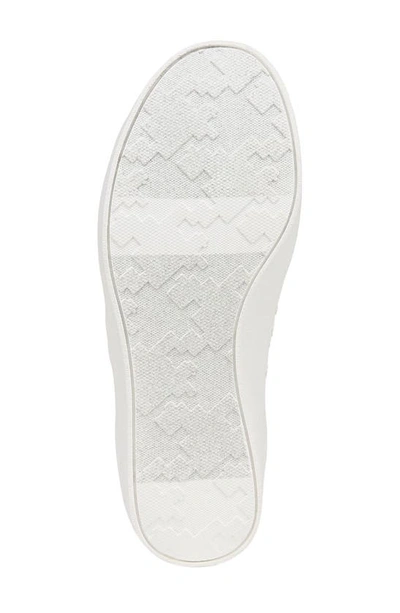 Shop Dr. Scholl's Madison Lace Platform Sneaker In White Black