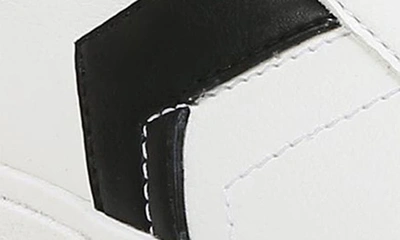 Dr. Scholl's Madison Lace Platform Sneaker In White Black