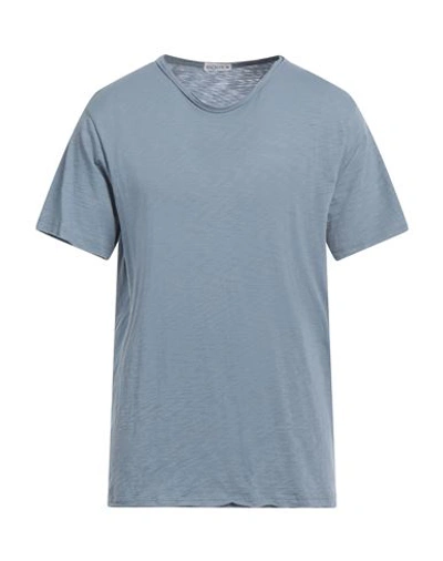Shop Anonym Apparel Man T-shirt Pastel Blue Size Xxl Pima Cotton