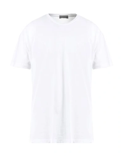 Shop Ferrante Man T-shirt White Size 46 Cotton, Elastane