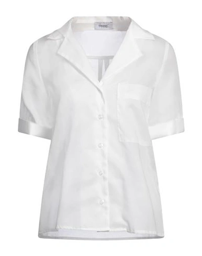 Shop Hopper Woman Shirt White Size 10 Cotton