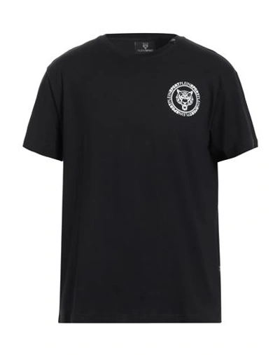 Shop Plein Sport Man T-shirt Navy Blue Size Xl Cotton