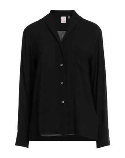 Shop Archivio '67 Woman Shirt Black Size 10 Viscose