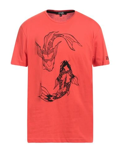 Shop Trussardi Action Man T-shirt Tomato Red Size Xl Cotton