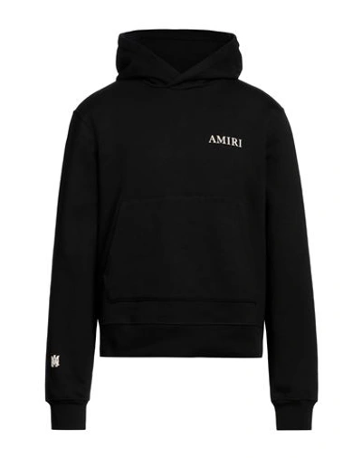 Shop Amiri Man Sweatshirt Black Size L Cotton