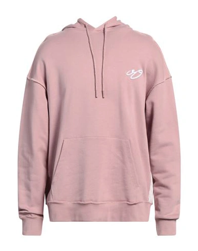 Shop Numero 00 Man Sweatshirt Pastel Pink Size L Cotton