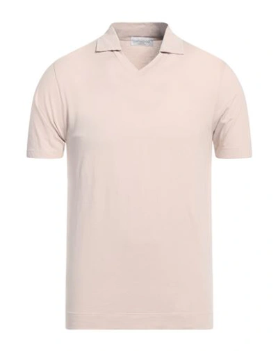 Shop Bellwood Man Polo Shirt Beige Size 40 Cotton