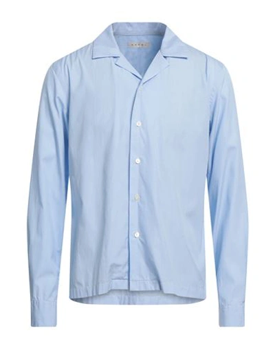 Shop Rossi Man Shirt Sky Blue Size 16 ½ Cotton