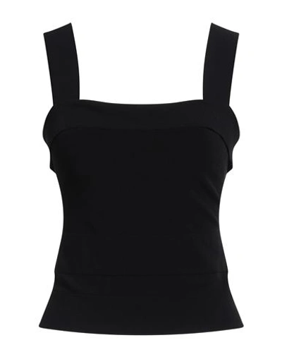 Shop Alaïa Woman Top Black Size M Viscose, Polyester