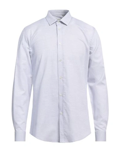 Shop Liu •jo Man Man Shirt Navy Blue Size 15 ¾ Cotton